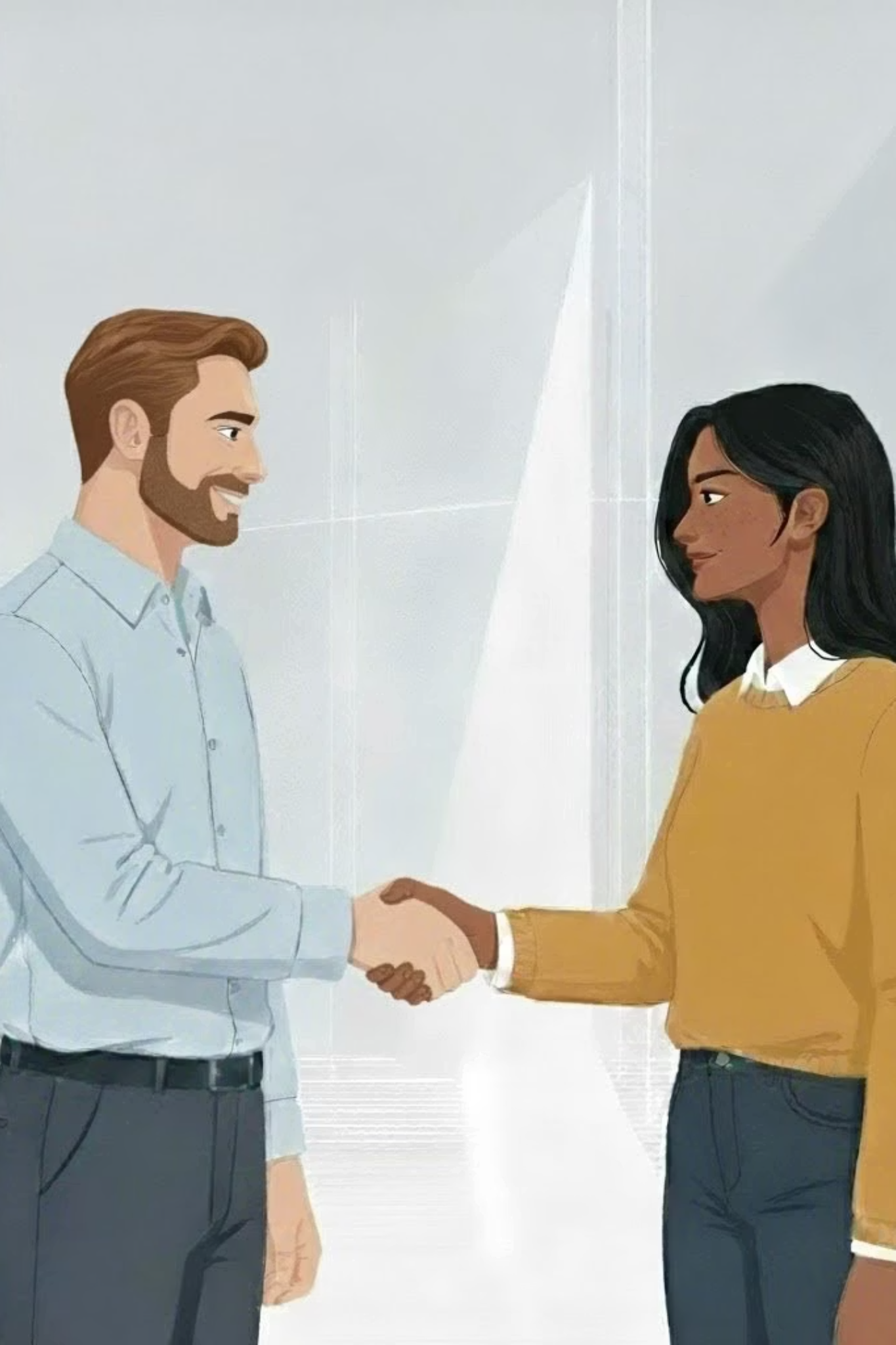 Partnership handshake